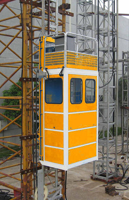 China Single Car 300kg Capacity Industrial Elevators CH300 with Mast Hot-dip Galvanized supplier