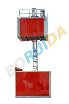 China 2Ton Safety Industrial Lift Conveyor Machine for Transporting Construction Materials supplier