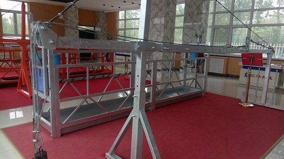 China Durable and Safety Steel Rope Suspended Platform with 1000kg Counter Weight supplier