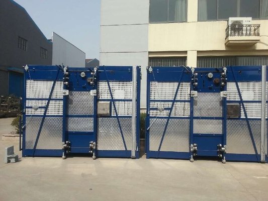 China DOL , FC Control Construction Material Hoist With Mast Hot-dip Galvanized CE / ISO supplier