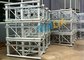60m Single Cage Construction Material Hoist , Steel Galvanized Material supplier