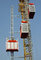 1600kg Double Cage Mast Construction Material Hoist High Reliability, Passenger Hoist supplier