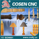 SAFE WOOD LATHE /COSEN cnc wood turning lathe woodworking machine /stair colum bluster easy maker