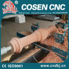 different wooden column processing wood lathe machine from China factory