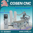 High performance solid wood processing wood router machine from cosen cnc