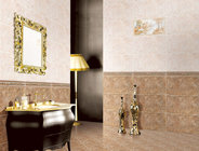300*600mm glossy inkjet glaze bathroom wall tiles matching 300*300 floor