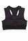 CPG Global 2017 Spring Summer Women's Raceback Stretched Breathable Black Sport Bra Yoga Workout Fitness Top W133 supplier