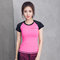 CPG Global Spring Summer Women Polyester Sexy Slim Fit Short Sleeves Round Collar Gym Running Sports T-Shirts S-L S68 supplier
