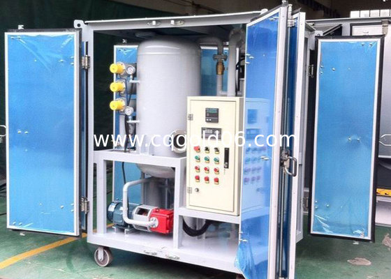 ZJA-1.8KY 1800L/H Small Transformer Oil Filtration Plant with High Vacuum System