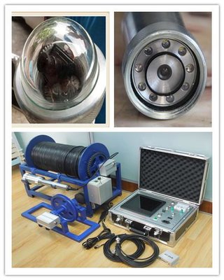 China Automatic Scan Waterproof Industrial Plumber Water Well Inspection Camera supplier
