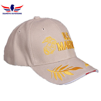 Outdoor Breathable 3D Embroidered Military One Size Cap U.S Marine Corps Baseball Hat Sunproof Hat