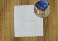 Transparent Clear Epoxy Resin Stickers Labels Custom For Keychain