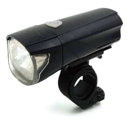 China Black Frame 5W Bicycle Led Lights , 4 * AAA Battery Bright Bicycle Lights supplier