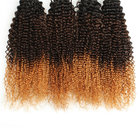 Superior Quality Strong Weft 8a Grade  Virgin Hair Ombre Color Brazilian Hair Weft