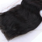Hot Selling Natural Color Body Wave 8A Grade Virgin Peruvian Hair Silk Top Lace Closure