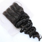 Top Quality Wholesale Peruvian Hair Deep Wavy Silk Top Virgin Hair Lace Closure
