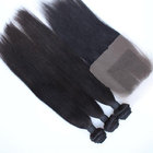 factory supply cheap brazilian hair,7A 8A virgin hair bundles with lace closure