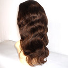 Top Quality Body Wave Brazilian Human Hair Bleached Knots  Lace Front Wigs