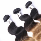 wholesale 8a grade 100 human hair weft cambodian ombre hair extension body wave