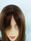 16 Inches Highlight With Dark Root Kosher Certification Jewish Wigs Unprocessed European Hair
