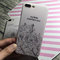 PC+TPU Silk Skin Back Cover Relief Painting Flowers Pattern Cell Phone Case For iPhone 7 6s Plus supplier