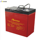 High Temperature Storage Deep cycle Solar Gel Battery 12v 55Ah with 2 years warranty
