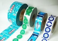 Custom Logo Printed Plastic Printing Film , PE packing film roll