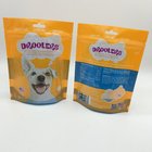 Custom Logo Printin stand up pouch , costco dog food yellow bag