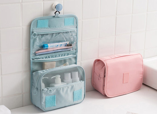 China Large capacity portable travel toiletries bag luggage waterproof multi-functional handbag cosmetic box supplier