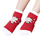 Custom color, design soft Christmas cute Cartoon Print sweet Terry Socks