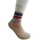 Custom logo knitting classic colorful stripes Cotton crew socks