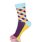 Custom logo, design colored Pattern Dress Crew Trendy Cotton Happy Socks Women