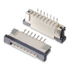 Flat cable connector drawer type SMT 1.25mm pitch FPC/FFC connector