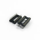 2.54mm pitch smt dip sip R/A type female ic socket connector