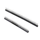 2.54mm round pin header DIP type right angle male headers wholesale