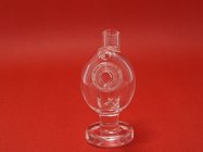 handmade blowing 2.4”Martian Blunt Bubbler glass water pipes