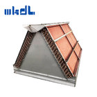 copper tube fin heat exchange double coils air cooled condenser with factory price
