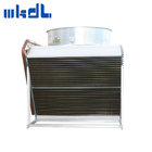 Copper tube fin fan type top blow dry cooler for HVAC industry