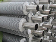 Aluminum copper low finned tube spiral evaporator for heat exchanger