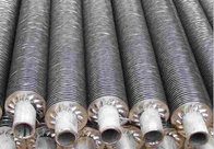Aluminum copper low finned tube spiral evaporator for heat exchanger