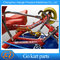 100% CNC machined Billet aluminum Anodized Kart Pedals for Kids Go Kart