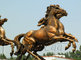 2016 high quality metal crafts bronze horse statue supplier
