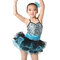 MiDee Costume Sequin Top Multi Colors Tires Tutus with Ruffled Hem Wide Waistbands Dance Competitions Dress for Girls. supplier