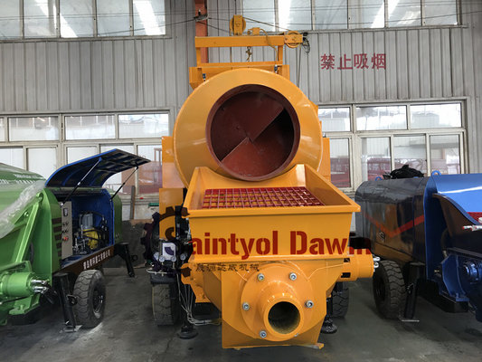 China Diesel Concrete Pump with Mixer All in One Machine on Sale supplier