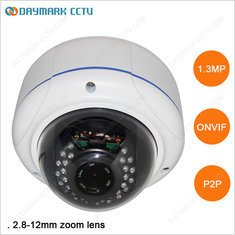China Megapixel IP Outdoor Camera with 2.8-12mm Zoom Lens supplier