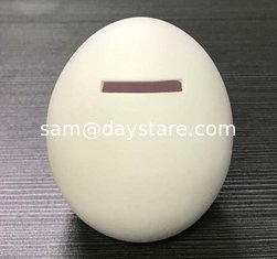 China Custom Mini High Quality Unique Plastic Vinyl Egg Shape Piggy Bank money boxs supplier