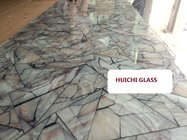 Marble design for glass lamination