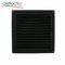 Plastic Louver Vent with Mesh Black PP Vent Cover for Kitchen Air Conditioning supplier