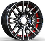 black milling 12 inch car aluminium 4 holes alloy wheels rims