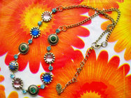 Fashion jewelry women vintage style with shining diamond choker necklace